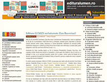 Tablet Screenshot of edituralumen.ro